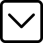 Chevron Down Square SVG Icon